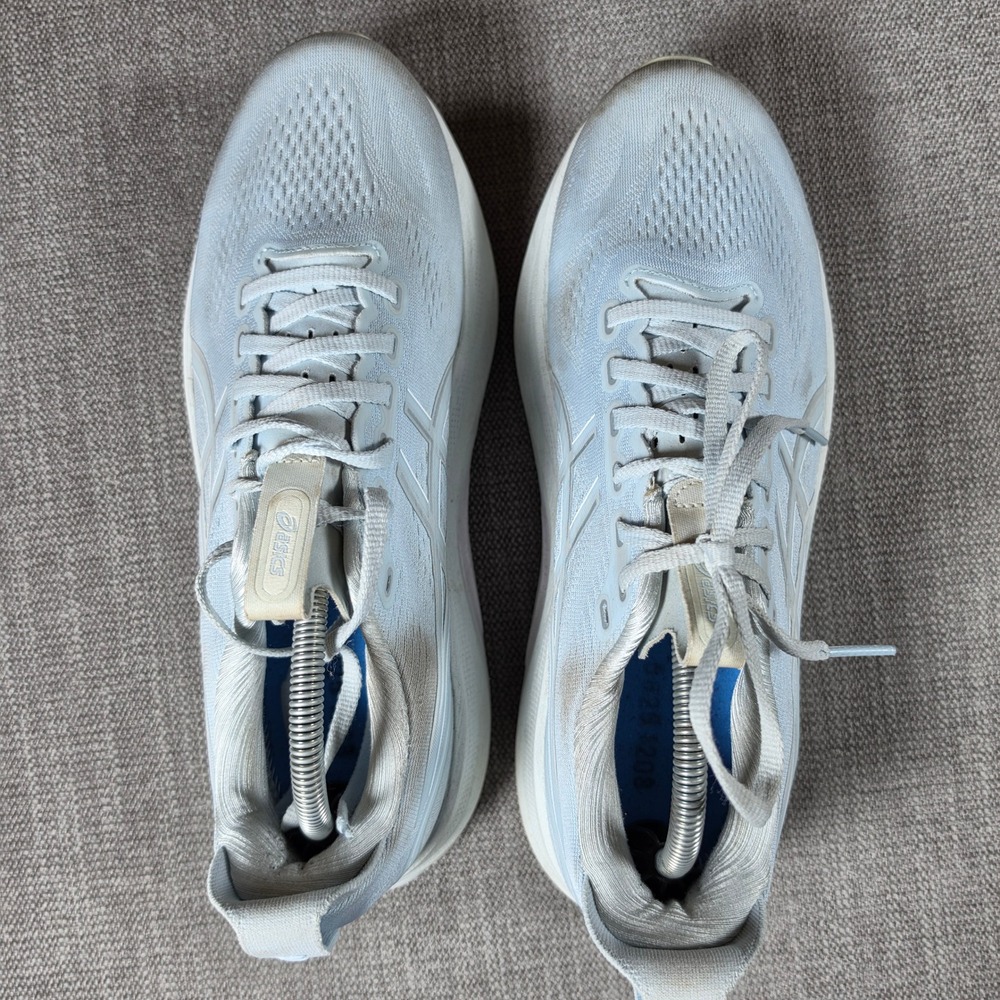 ASICS Gel-Kayano 32 Women 11 Blue 1012B838 Running Shoes Sneakers PureGEL FF - Picture 8 of 9